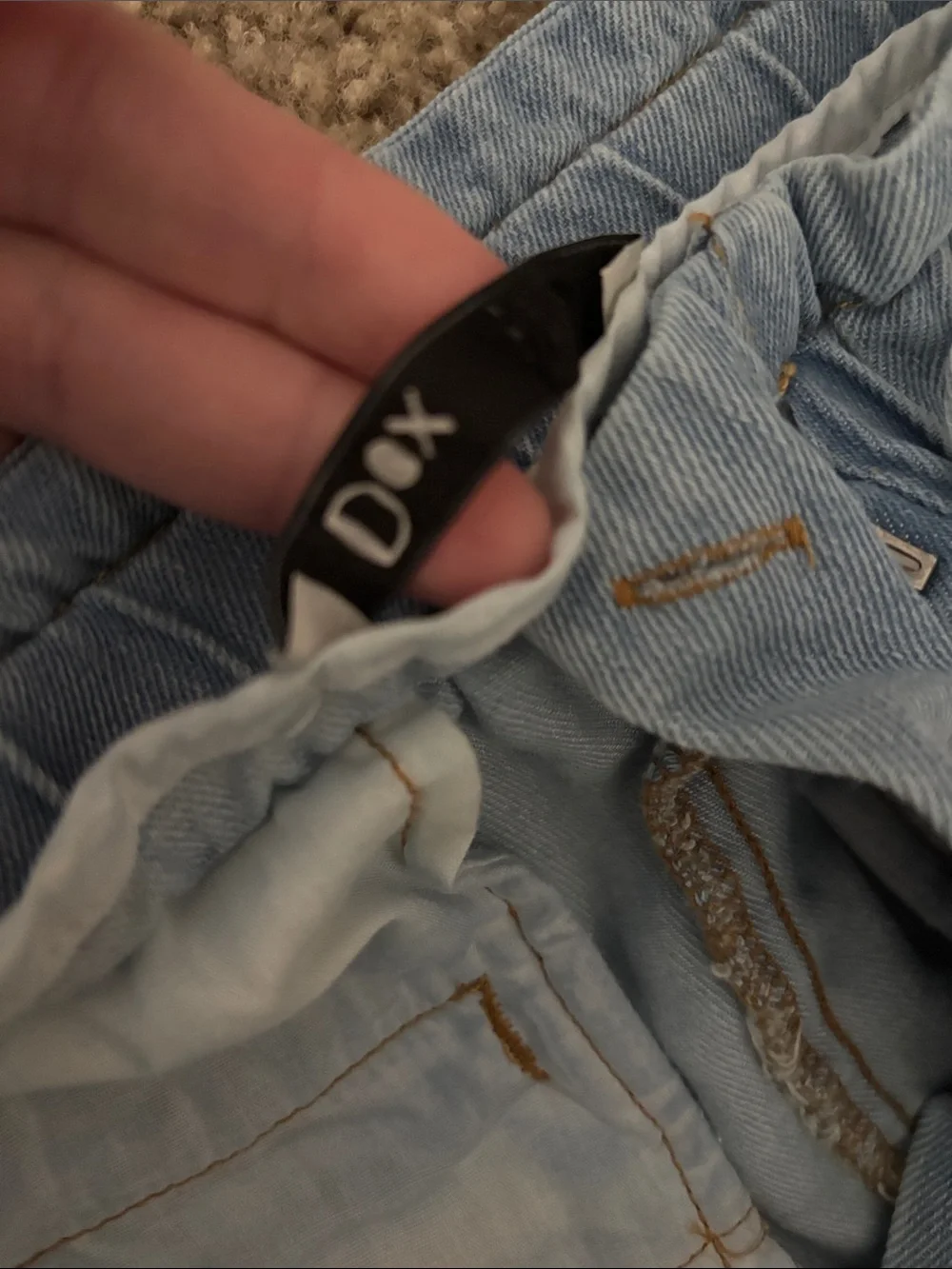 Dex Light  Wash Denim Drawstring Women’s Shorts